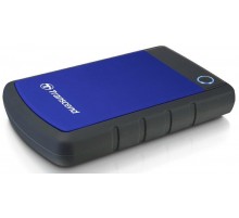 Зовнішній жорсткий диск 2.5" USB 2.0TB Transcend StoreJet (TS2TSJ25H3B)