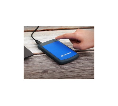 Зовнішній жорсткий диск 2.5" USB 2.0TB Transcend StoreJet (TS2TSJ25H3B)