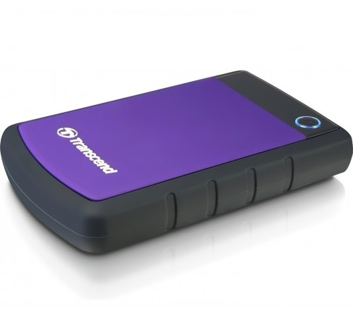 Зовнішній жорсткий диск 2.5" USB 2.0TB Transcend StoreJet 25H3 (TS2TSJ25H3P) Зовнішній жорсткий диск 2.5" USB 2.0TB Transcend StoreJet 25H3 (TS2TSJ25H3P)