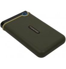 Накопичувач зовнiшнiй HDD 2.5" USB 2.0TB Transcend StoreJet 25M3 Military Green Slim (TS2TSJ25M3G)