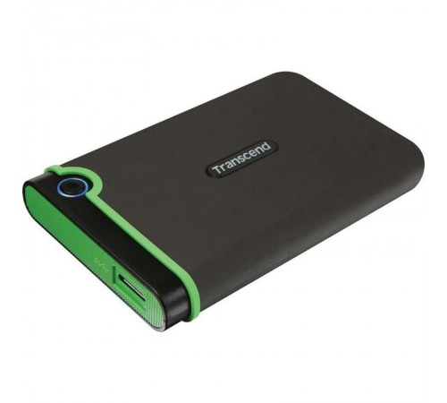 Накопичувач зовнiшнiй HDD 2.5" USB 2.0TB Transcend StoreJet 25M3 Iron Gray Slim (TS2TSJ25M3S)