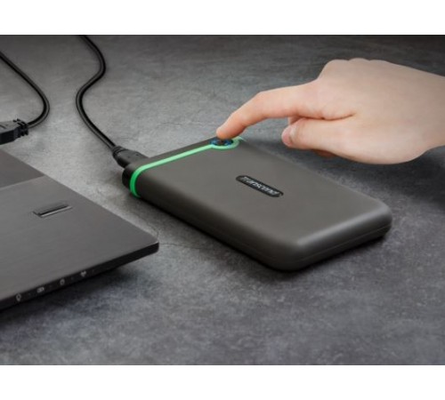 Накопичувач зовнiшнiй HDD 2.5" USB 2.0TB Transcend StoreJet 25M3 Iron Gray Slim (TS2TSJ25M3S)