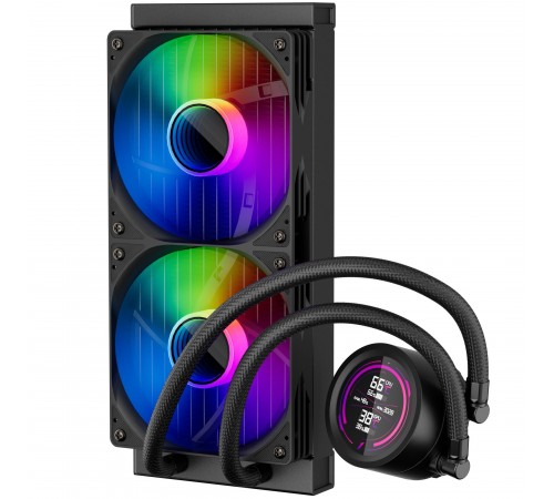 Система водяного охолодження 1stPlayer TS4-240 Black