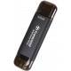 Накопичувач зовнішній SSD USB 3.1 Gen 2 Type-A/Type-C 512GB Transcend ESD310 Black (TS512GESD310C)