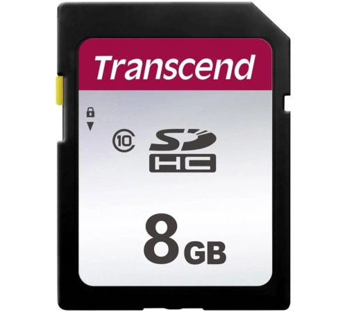Карта пам`яті SDHC 8GB Class 10 Transcend 300S (TS8GSDC300S)