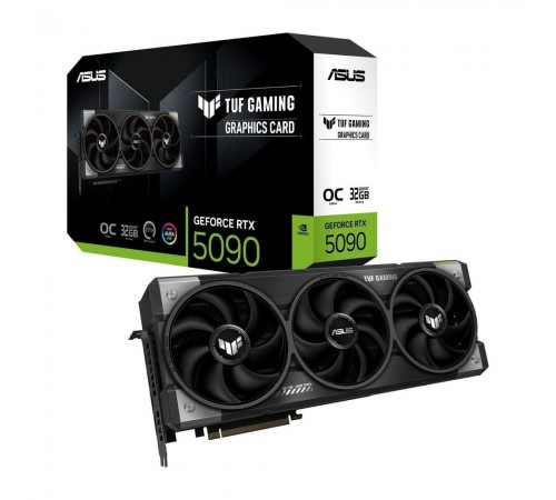 Відеокарта GF RTX 5090 32GB GDDR7 TUF Gaming OC Asus (TUF-RTX5090-O32G-GAMING) Відеокарта GF RTX 5090 32GB GDDR7 TUF Gaming OC Asus (TUF-RTX5090-O32G-GAMING)