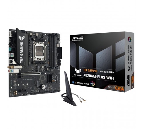 Материнська плата Asus TUF Gaming A620AM-Plus WiFi Socket AM5