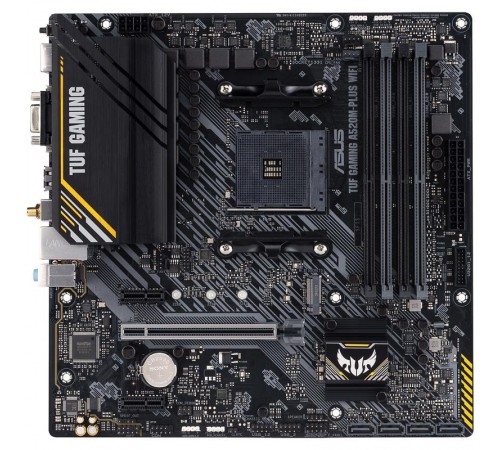 Материнська плата Asus TUF Gaming A520M-Plus WiFi Socket AM4 Материнська плата Asus TUF Gaming A520M-Plus WiFi Socket AM4