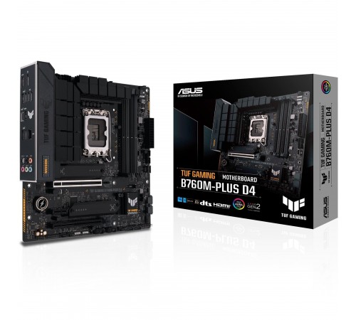 Материнська плата Asus TUF Gaming B760M-Plus D4 Socket 1700