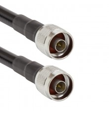Кабель коаксіальний HiSmart LMR-400, 0.5 м, N-male - N-male (TV991532)