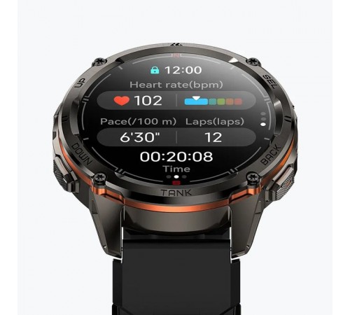 Смарт-годинник Kospet Tank T3 Ultra 2 Black