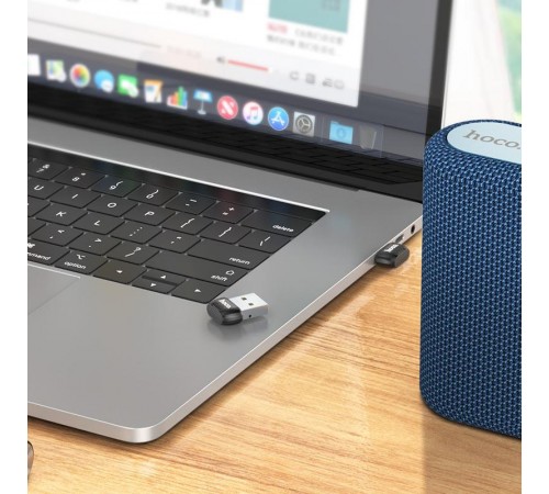 Bluetooth-адаптер Hoco UA18 v5.0 Black Bluetooth-адаптер Hoco UA18 v5.0 Black