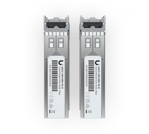 Модуль SFP Ubiquiti 1G Multi-Mode Optical Module 2 pack (UACC-OM-MM-1G-D-2) Модуль SFP Ubiquiti 1G Multi-Mode Optical Module 2 pack (UACC-OM-MM-1G-D-2)