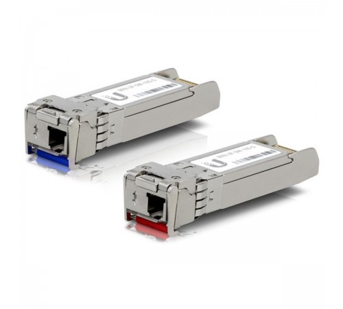 Модуль SFP Ubiquiti 10G Bidirectional Single-Mode Optical Module 2 pack (UACC-OM-SM-10G-S-2) Модуль SFP Ubiquiti 10G Bidirectional Single-Mode Optical Module 2 pack (UACC-OM-SM-10G-S-2)