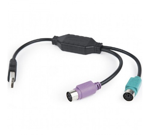 Контролер Cablexpert (UAPS12-BK), USB 1.1/2 x PS/2, 0.3 м, чорний