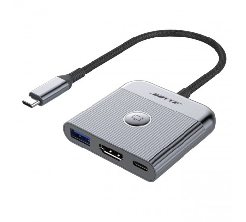 USB-хаб Boyye UC-321 USB Type-C 3-в-1