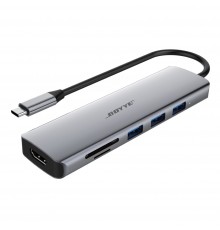 USB-хаб Boyye UC-602 USB Type-C 6-в-1