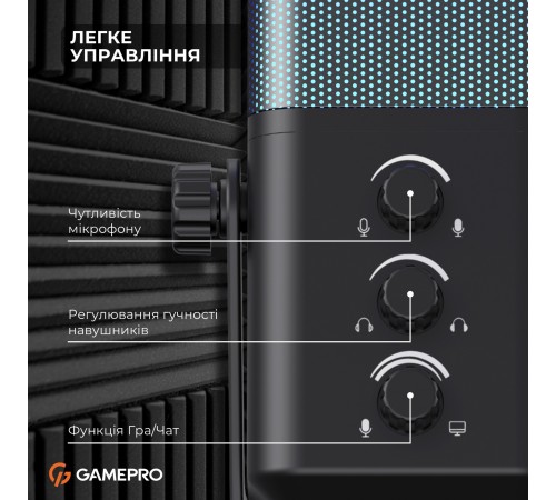 Мікрофон GamePro UGM117B
