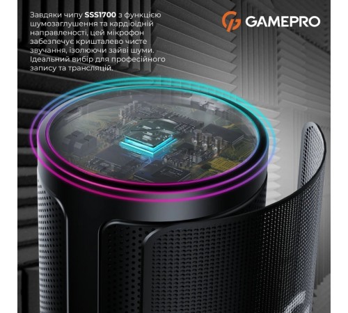 Мікрофон GamePro UGM145B Мікрофон GamePro UGM145B