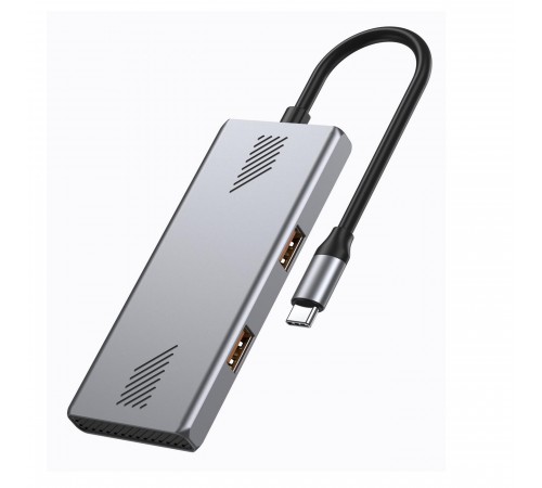 USB-хаб Gembird USB Type-C 4-в-1 (UHB-CM-U310-A2C2-01)