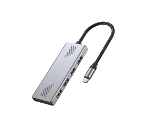 USB-хаб Gembird USB Type-C 4-в-1 (UHB-CM-U310-A4-01)