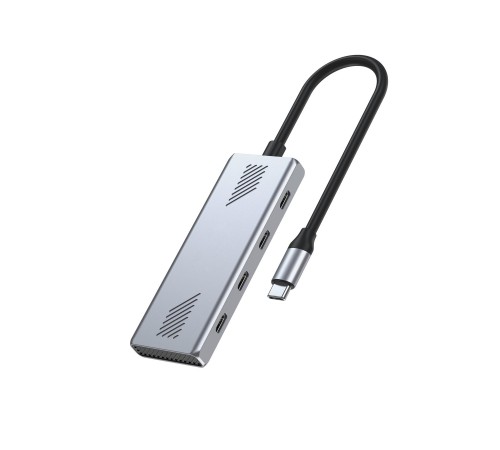 USB-хаб Gembird USB Type-C 4-в-1 (UHB-CM-U310-C4-01)