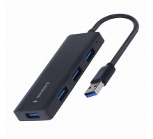 USB-хаб Gembird 4 ports Black (UHB-U3P4-03)
