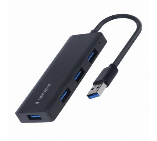 USB-хаб Gembird 4 ports Black (UHB-U3P4-03)