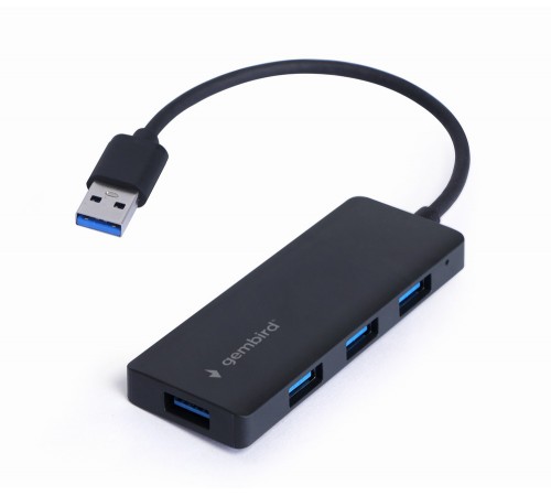 USB-хаб Gembird 4 ports Black (UHB-U3P4-03)
