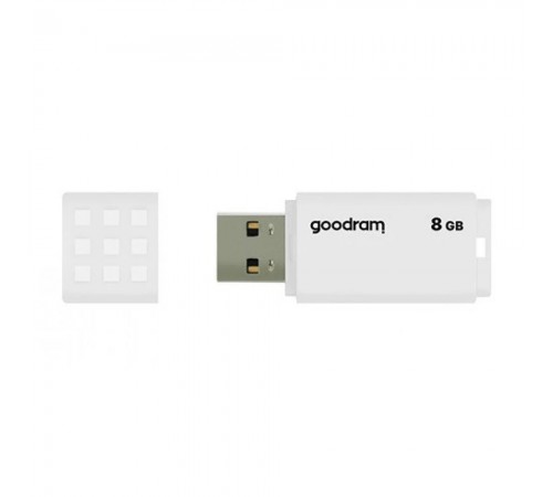 Флеш-накопичувач USB2.0 8GB Goodram UME2 White (UME2-0080W0R11)