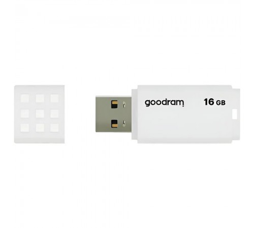 Флеш-накопичувач USB2.0 16GB Goodram UME2 White (UME2-0160W0R11)