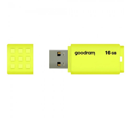 Флеш-накопичувач USB2.0 16GB Goodram UME2 Yellow (UME2-0160Y0R11)