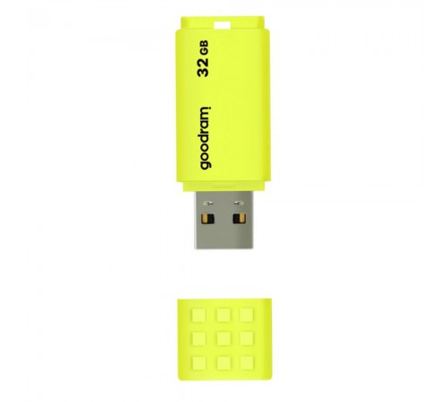 Флеш-накопичувач USB2.0 32GB Goodram UME2 Yellow (UME2-0320Y0R11)