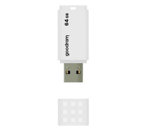 Флеш-накопичувач USB2.0 64GB Goodram UME2 White (UME2-0640W0R11)