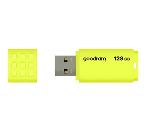 Флеш-накопичувач USB2.0 128GB Goodram UME2 Yellow (UME2-1280Y0R11)