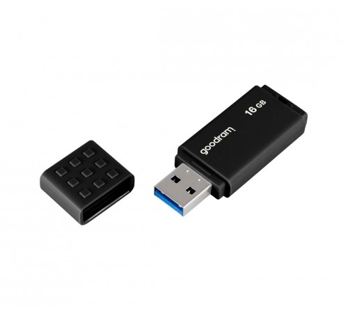 Флеш-накопичувач USB3.2 16GB Goodram UME3 Black (UME3-0160K0R11)