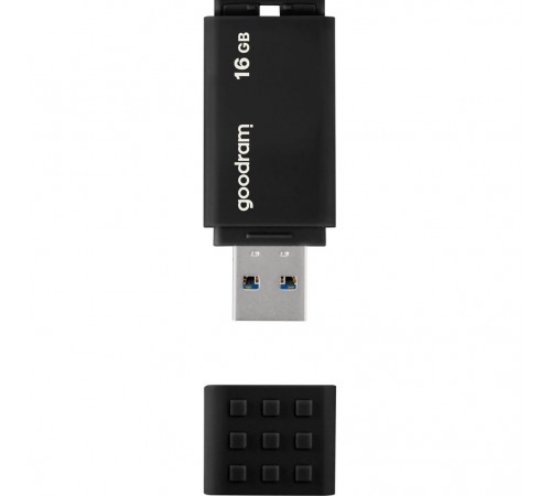 Флеш-накопичувач USB3.2 16GB Goodram UME3 Black (UME3-0160K0R11)