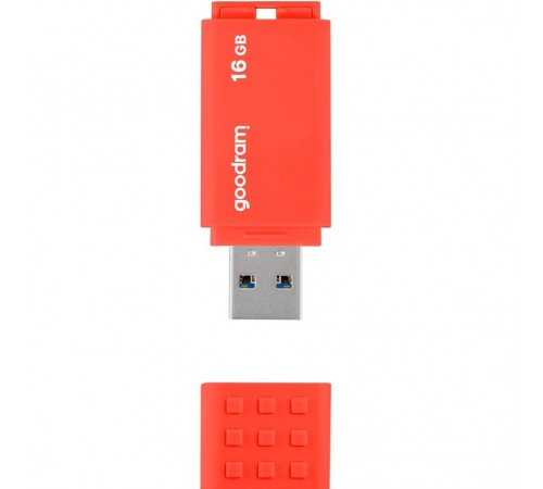 Флеш-накопичувач USB3.2 16GB Goodram UME3 Orange (UME3-0160O0R11)