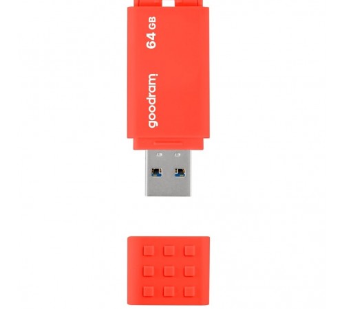 Флеш-накопичувач USB3.2 64GB Goodram UME3 Orange (UME3-0640O0R11)