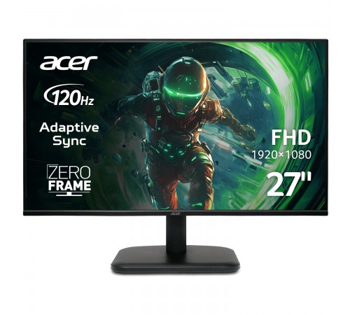 Монітор Acer 27" EK271Gbi (UM.HE1EE.G01) IPS Black 120Hz