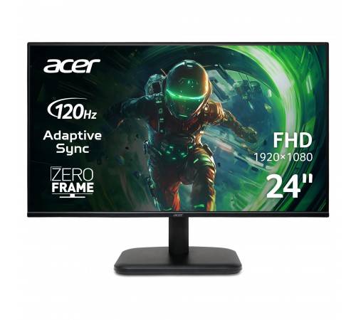 Монітор Acer 23.8" EK241YEbi (UM.QE1EE.G01) IPS Black 120Hz