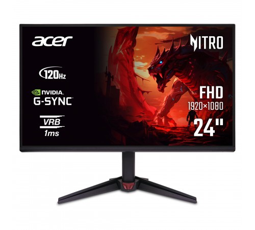 Монітор Acer 23.8" VG240YGbip (UM.QV0EE.G03) IPS Black 120Hz