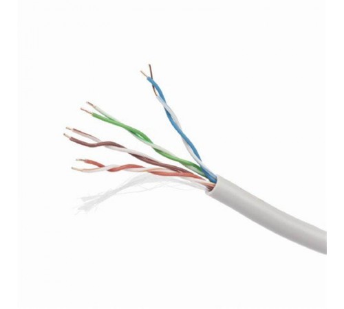 Кабель вита пара Cablexpert (UPC-5004E-SO) CAT5e, одножильна, мідь, неекранована, 305м