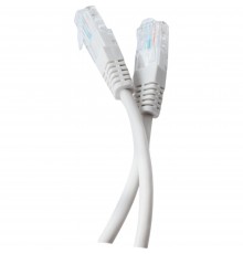 Патч-корд литий Tecro UTP-RJ45-0300, RJ45, Cat.5e, 3m, сірий