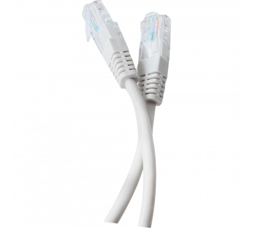 Патч-корд литий Tecro UTP-RJ45-1000, RJ45, Cat.5e, 10m, сірий