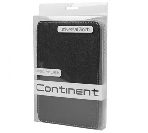 Чохол-книжка Continent універсальний 7" Black (UTS-71BL)