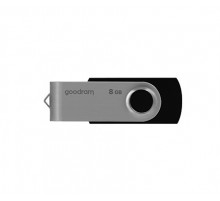 Флеш-накопичувач USB2.0  8GB Goodram UTS2 (Twister) Black (UTS2-0080K0R11)