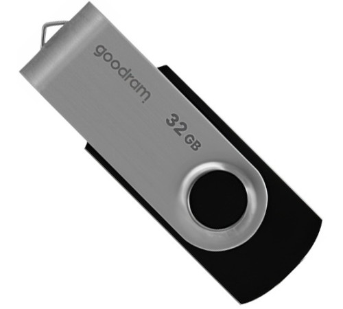 Флеш-накопичувач USB2.0 32GB Goodram UTS2 (Twister) Black (UTS2-0320K0R11)