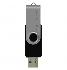 Флеш-накопичувач USB3.2 16GB Goodram UTS3 (Twister) Black (UTS3-0160K0R11)