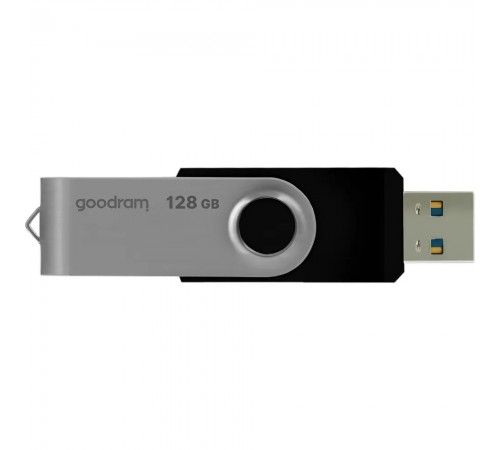 Флеш-накопичувач USB3.2 128GB Goodram UTS3 (Twister) Black (UTS3-1280K0R11)